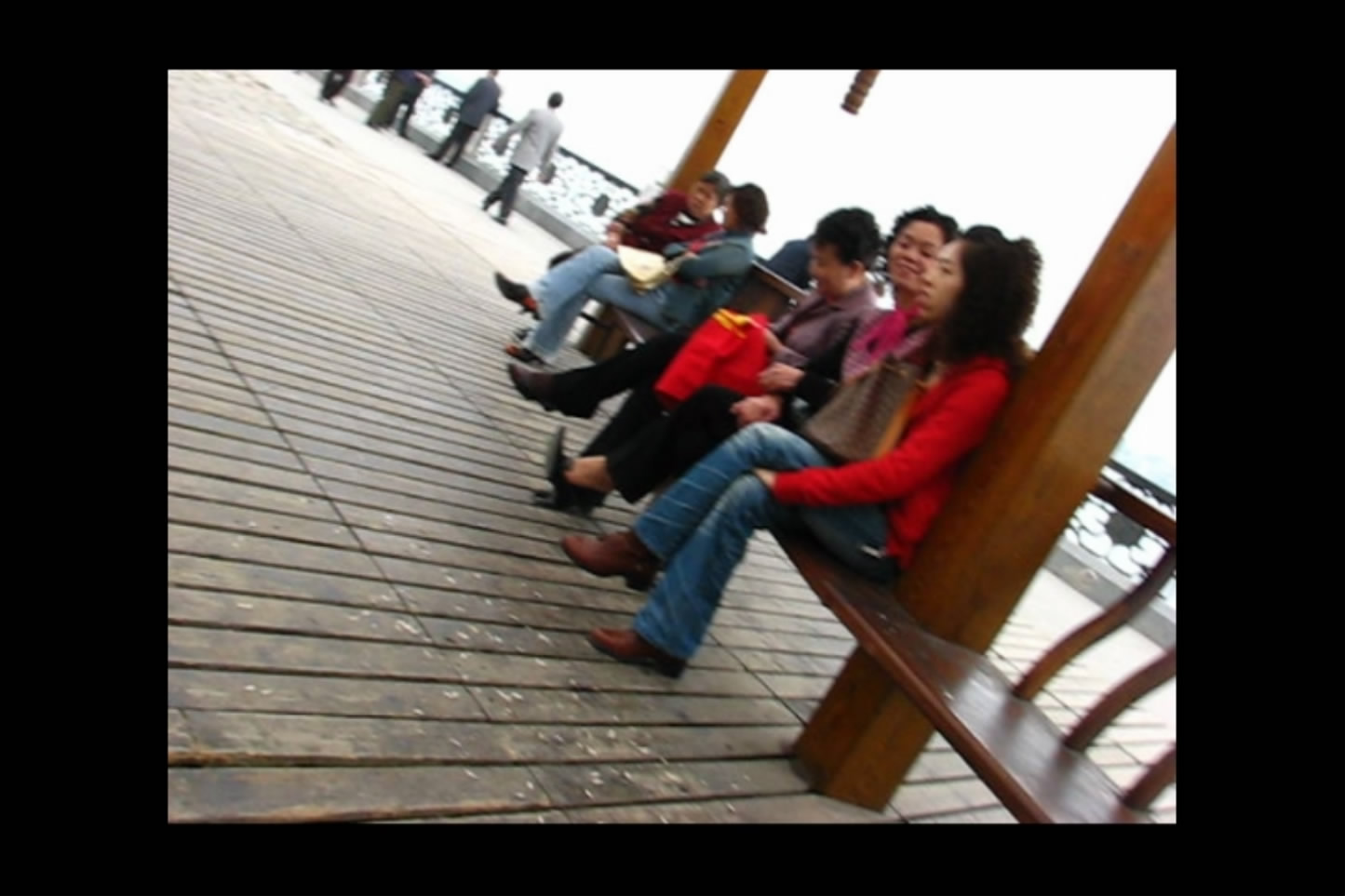 Feet dangles with clasic high heels